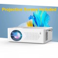 Faltopu mini wifi projector with screen