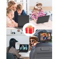 17.9" Portable DVD Player for Kids 1280x800 Resolution Headrest DVD Player with 15.4" Swivel Screen for Car, Support Multiformat, with Control Remote, Rechargeable Portabe DVD Player