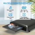 GCZ Mini HDMI DVD Player for TV, CD Player for Home with USB Input and AV Coaxial Output, Include Remote Control