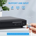 GCZ Mini HDMI DVD Player for TV, CD Player for Home with USB Input and AV Coaxial Output, Include Remote Control