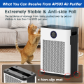 DR. J Professional HEPA Air Purifiers for Home up to 2215 Sq.ft, Air Purifier for Allergies and Asthma, Pollen, Wildfire/Smoke, Pet Dander & Odor, Dust